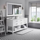 Modern Double Bathroom Vanities | AllModern